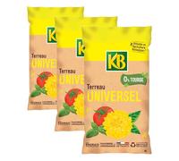 KB terreau Universel 6L (Lot de 3)