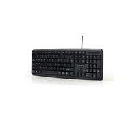 KB-U-103 - Clavier - full size - USB - QWERTY - Portugais - noir - boîte de couleur