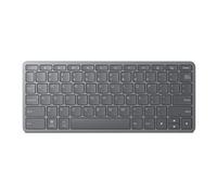 KB331U - Clavier - dispositif multiple - sans fil - Bluetooth, USB-C - QWERTY - Anglais/Portugais - gris luna