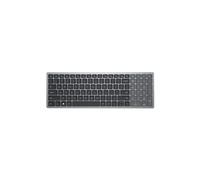 KB740 - Clavier - compact, multi-dispositif - sans fil - 2.4 GHz, Bluetooth 5.0 - QWERTY - Russe - gris titan - avec 3 years NBD Advance Exchange