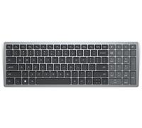 KB740 - Clavier - compact, multi-dispositif - sans fil - 2.4 GHz, Bluetooth 5.0 - QWERTZ - Allemand - gris titan - avec 3 years NBD Advance Exchange