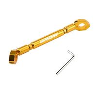 KBANDZ Barre D'équilibre De Guidon De Barre Transversale Multifonction Réglable De Moto pour Honda MSX 125 MSX125 GROM (Couleur : Or, Taille : 1)