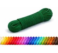 KBBB Cordon en caoutchouc 1 mm / 2 mm / 2,5 mm / 3 mm / 4 mm / 5 mm - Cordon en caoutchouc rond élastique pour artisanat - Longueur 5 m / 4 m / 3 m / 2 m - 32 couleurs