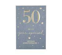 KBC Carte Anniversaire - 50 ans En ce jour spécial Joyeux anniversaire !