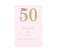 KBC Carte Anniversaire - 50 ans Félicitations pour ton anniversaire !