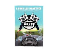 KBC Carte Anniversaire - À fond les manettes pour cette nouvelle année !