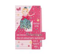 KBC Carte De Voeux - Anniversaire - 4 ans Félicitations une petite Princesse ...