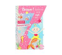 KBC Carte De Voeux - Anniversaire - Bravo ! Aujourd'hui tu as 7 ans !