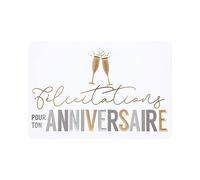 KBC Carte De Voeux - Anniversaire - Félicitations Pour Ton Anniversaire