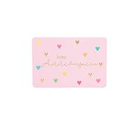 KBC Mini Carte De Voeux - Anniversaire - Joyeux Anniversaire Rose