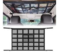 KBDDM Filet de Rangement pour Plafond de Voiture pour Toyota 4Runner 7seats 2010-2019, Filet de Cargaison de Filet de Rangement pour Toit de Voiture Maille Sac de Organisateur