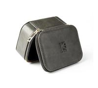 KBEAR BP05 - Étui de rangement multifonction pour écouteurs intra-auriculaires filaires, grand étui en polyuréthane à fermeture éclair, rangement tout-en-un pour voyage et usage quotidien