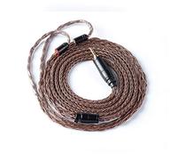 Kbear - Câble de rechange équilibré en cuivre sans oxygène - 16 fils - 2 broches - HiFi - Pour écouteurs AS10, ZST, ZS10, ZS6, ZS7 (2 broches, 2,5 mm)
