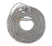 KBEAR Câble d'écouteur intra-auriculaire 2m, 16 conducteurs 5N OCC platine, extension pour KZ ZS10 Pro, mélodie CCZ, audiophile, musicien