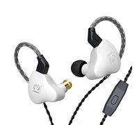Kbear KS1 Écouteurs Basses filaires, Intra-Auriculaires avec Moniteur de Son, écouteurs vocaux, Haute résolution, Suppression du Bruit, Double Circuit magnétique, câble Dynamique Anti-enchevêtrement