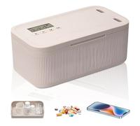 KBIBCK Coffre-fort Sécurisé avec Minuterie, Boîte de Verrouillage de Téléphone avec Minuterie, retirer la prise des téléphones, Protection Enfants Anti-Dépendance, pour la maison, le bureau