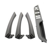 KBKEUBUAD couvercle poignée porte Pour Série 3 E90 E91 316 318 320 325 328i 2004-2012 Poignée Porte Intérieure Avec Garniture Protection Ensemble Complet(Gray,37.5 High-end)
