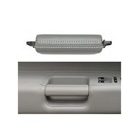 KBKEUBUAD couvercle poignée porte Pour VW Pour TOUAREG 2003-2009 Poignée De Porte Intérieure Du Conducteur De Voitures(Grey)