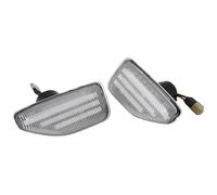 KBKEUBUAD Signal Indicateurs lumières Pour D&acia Pour Duster Pour Sandero II Pour Logan 2 Pour MCV Pour Stepway Feux Position Latéraux Dynamiques À LED Clignotants(Dynamic Crystal)