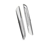 KBKEUBUAD Signal Indicateurs lumières Répétiteur De Clignotants Avant À LED Dynamiques Noir Brillant Pour Série 5 F10 F11 F07(Electroplated Lens-2)