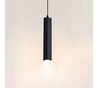 KBkiloyn Plafonniers Minimalist Droplight 7W LED Cylindre Lanterne Long Tube Suspension Luminaire Suspension en Aluminium Restaurant Bar Astigmatisme Luminaire Lampe De Chevet Lampe Suspendue