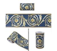 KBLDOPN 10M taille ligne autocollant mural cuisine taille salle de bain toilette étanche auto-adhésif PVC papier peint frontière chambre autocollants floraux Pour Cuisine Salle De Bain(1)