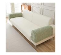 KBLDOPN Accoudoir De Canapé Élastique 1Set/2pcs Couch Stretch Soft Jacquard Arm Covers Armrest for Sofa - Protect Your Furniture and Enhance Home Decor(Light Green)