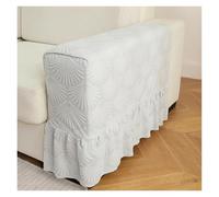 KBLDOPN Accoudoir De Canapé Élastique Armrest Covers Thickened Non-Slip Sofa Protector Universal Soft Warm Furniture for Chair Couches Recliner(Sliver)