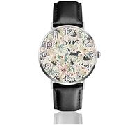 KBLDOPN Bracelet punk à une rangée de rivets carrés, style décontracté, en cuir noir, manchette décorative, bijoux gothiques for hommes et femmes Pour Cosplay Concert De Rock(Pink)