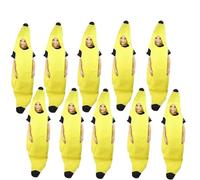 KBLDOPN Costume de carnaval for hommes, drôle et Sexy, banane, Cosplay, robe fantaisie for adultes, nouveauté, décorations fête d'halloween, vêtements(Color S,10PCS)