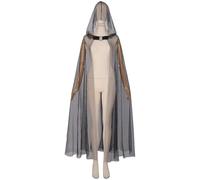 KBLDOPN Robe victorienne for femme, cape, costume d'Halloween, tenue de fête, châle de fée médiévale, cape en maille, robe gothique Wicca, cosplay Victorien, Halloween