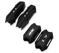 KBNGCAQ Compatible avec pour FJR1200 pour FJR1300 pour FJR1300A Moto Pare-Chocs Moteur Protecteur Bloc Crash Bar Blocs Décoratifs 25mm Blocs de Pare-Chocs Moto(F)