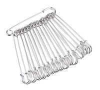 KBNIAN 20 Pcs Grosse Épingle à Nourrice 10cm Pince à Nourrice Épingle de Sécurité pour Artisanat Bijoux Tricot Vêtements Couverture Matelas Nappe