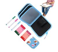 Kbnuetyg Carnet de croquis pour | Carnet de croquis portable effaçable réutilisable | Pour Halloween, Noël, anniversaire, voyage, voyage, route, avion, école, camping, parc