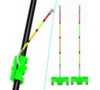 Kbnuetyg Fishing Bite Alarm - Technical 45g Individual Mass, 3 Piece Professional Set, Accurate Wind Waves Resistance, Universal Lure Rod Clip Fit, Saltwater Build | Alarme pour rivières et berges