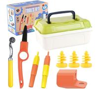 Kbnuetyg Kit De Construction en Carton - Kit De Bricolage D'ingénierie, Jouets De Constructions DIY | Outils De Pratiques Et Écologiques avec Poignée Ergonomique, Activité Éducative pour D'