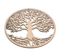 Kbnuetyg Oeuvres D'arbres De La Nature - Bouclier Mural Décoratif Élégant, Symbole De Méditation De Yoga Pour Le Couloir Du Salon De Chambre À Coucher | Décoration Suspendue Élégante Pour Détente