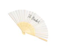 Kbnuetyg Pour les fans de papier de mariage pour femme - Décoration de mariée élégante - Ventilateur pliant classique - Suspendu au mur élégant pour danser le cosplay, les rassemblements de camping