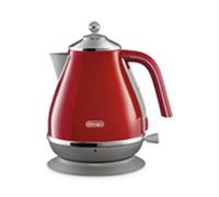 Bouilloire électrique - De'Longhi - KBOC 2001.R - Acier inoxydable - 1,7 L - Rouge et argent
