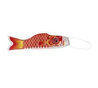 KBOLAE 55-150cm Divers Manche à air Japonais Carpe Drapeau Koi Nobori Voiliers 55cm Rouge