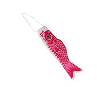 KBOLAE 55-150cm Divers Manche à air Japonais Carpe Drapeau Koi Nobori Voiliers 70cm Rose