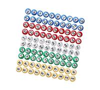 KBOLAE Boule de bingo universelle durable pour soirées et jeux de groupe de 1 à 100