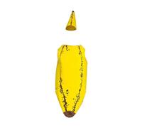 KBOLAE Costume banane WearableFruit Combinaison Vêtements Joli Fruit Cosplay Costumes Adulte, Jaune