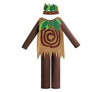 KBOLAE Costume d'arbre pour enfants, barboteuse pour Halloween, spectacle, festival, taille XL