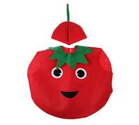KBOLAE Costume de tomate en tissu non tissé pour enfant