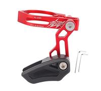 KBOLAE Guide de chaîne universel en alliage d'aluminium pour VTT Rouge