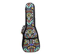 KBOLAE Housse pour ukulélé - Épais - Anti-poussière - Antichoc - Avec poignée - Pour concert - 53,3 cm, 66 cm, 26 In, comme description