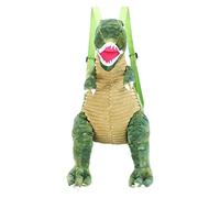 KBOLAE Joli sac à dos pour enfant en peluche dinosaure vert