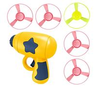 KBOLAE Jouet à rapporter pour chat - Hélices pour l'exercice - Chasse - Jaune - 11 x 10,5 cm - 7,5 cm