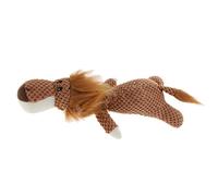 KBOLAE Jouet couineur amusant pour chien, chiot et animal domestique, jouet couineur en peluche avec motif lion